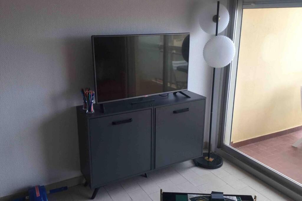 T3 Vue Exceptionnelle Avec Acces Prive A La Plage, Wifi, Clim - Dansnotreappart-Com - Valras-Plage Exterior foto